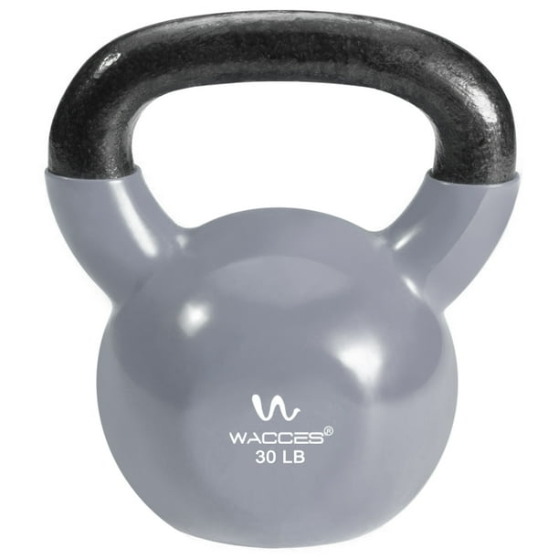 Home Exercise Workout Wacces Single Vinyl Dipped Kettlebell for Croos Training